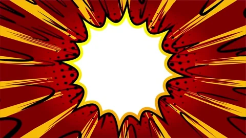 Comic book background animation. Stock Footage 148307033