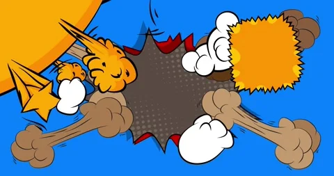 Comic Book background animation Stock Footage 335851963