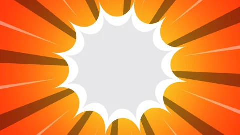 Comic book background animation, vintage pop art background, with animated .. Stock Footage 332716380