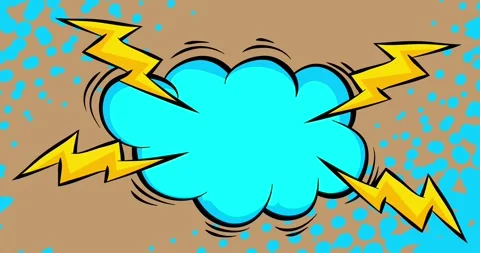 Comic Book background on brown moving image Stock Footage 346719874
