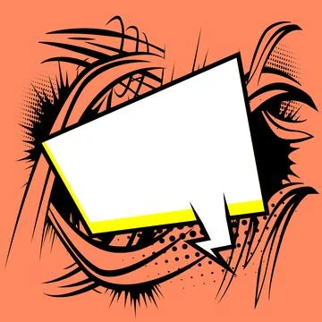 Comic book background with colored explosion effect and space for text. Vecto Stock Illustration