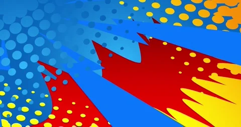 Comic book background, comics video Stock-Footage 271114055
