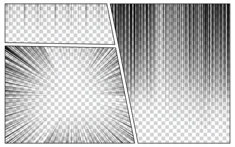 Comic book background with different humor effects. Vector illustration イラスト素材