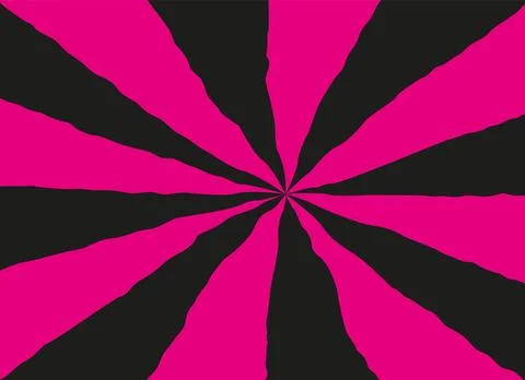 Comic book background featuring black speed lines radiating outward from it Stock Illustration