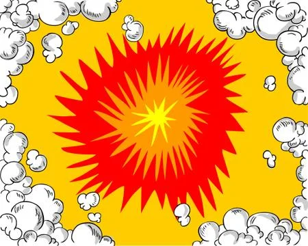 Comic book background Stock Illustration