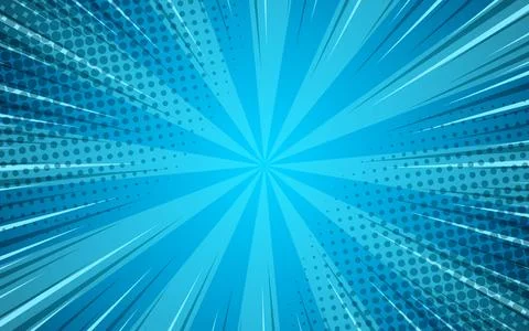 Comic book background. Modern creative pop art halftone style background Stock Illustration