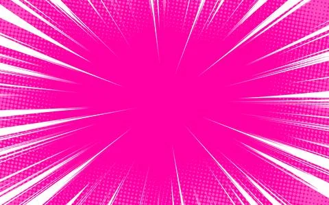 Comic book background. Pop art motion rays background for magazine, cover, .. 스톡 일러스트