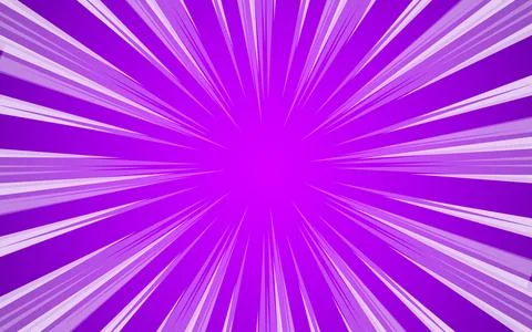 Comic book background with radial speed lines and halftone dots. Explosion .. Stock Illustration