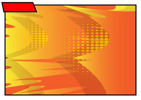Comic book background. Vector illustrated cartoon, comic book style backgroun Illustrazione stock