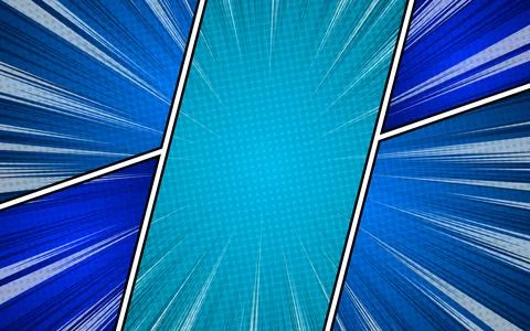 Comic book backgrounds in various colors with radial and halftone effects. .. Illustrazione stock