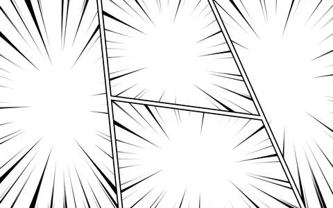 Comic book backgrounds in various radial and halftone effects. Pop art styl.. Stock Illustration