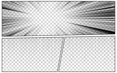 Comic book backgrounds in various radial and halftone effects. Pop art styl.. Stock Illustration