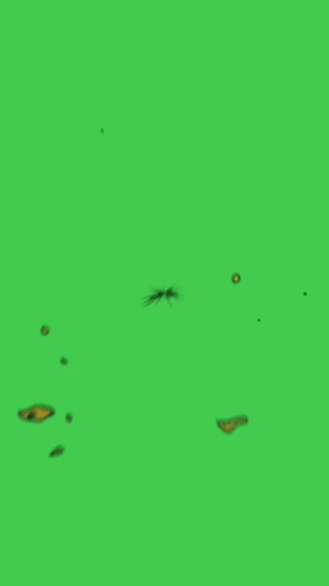 Comic Book Crack Text Vertical Green Screen Video Overlay Stock Footage 344767567