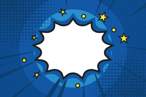 Comic Book  Design Element Vector Illustrazione stock