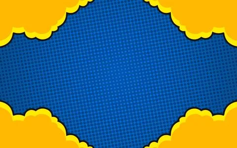 Comic Book Design Element Vector Illustration Stock Illustration