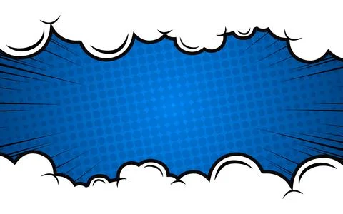 Comic book effects explosion design element. Illustrazione stock