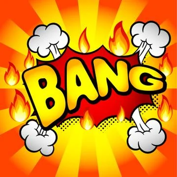 Comic book element Illustrazione stock