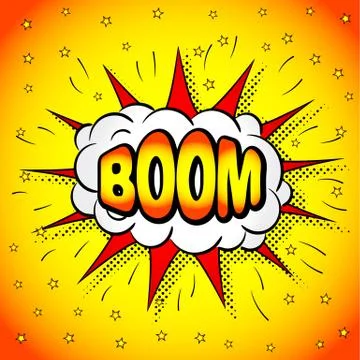 Comic book element Stock Illustration