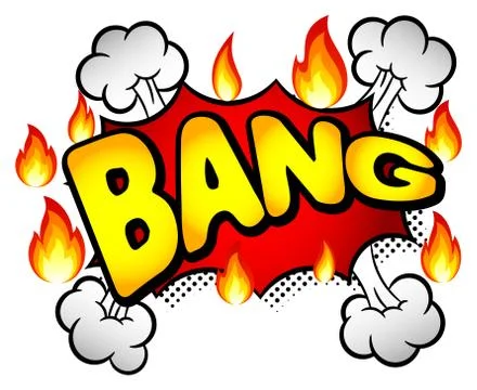 Comic book element Illustrazione stock