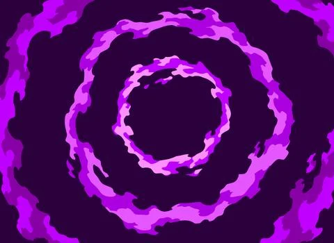 Comic book flame background. Cartoon explosion element. Boom cloud and flame Stock Illustration