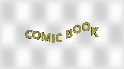 COMIC BOOK Stock Footage 307980753