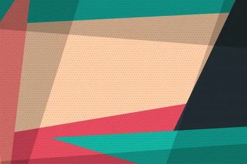 Comic book geometric pop art retro background Stock Illustration