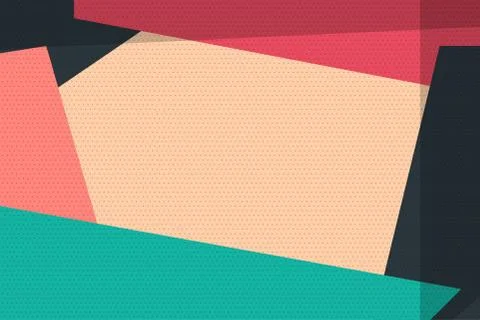 Comic book geometric pop art retro background Stock Illustration