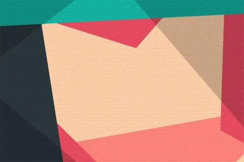 Comic book geometric pop art retro background Stock Illustration