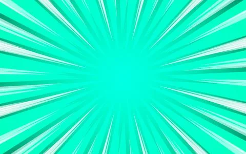 Comic book halftone effect template with radial background, vector illustra.. Stock Illustration