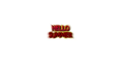Comic book Hello Summer text Stock Footage 306923521