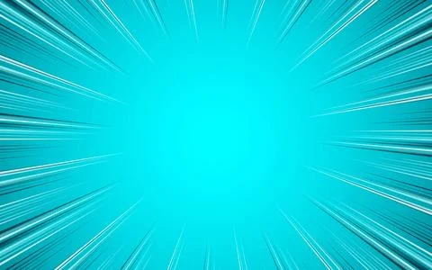 Comic book page background template. Radial background with halftone effect Illustrazione stock