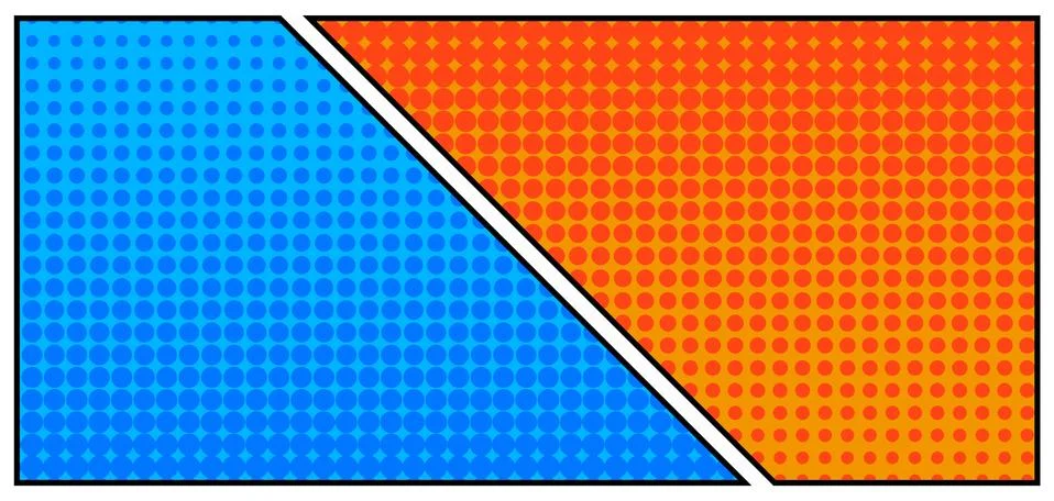 Comic book page style background, banner template in pop-art colorful vector  Stock Illustration