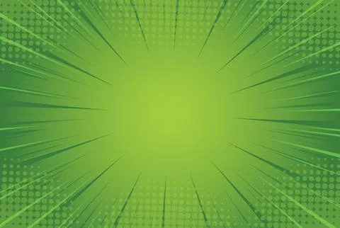 Comic book page template in pop-art style. Colorful empty background. Halftone Stock Illustration
