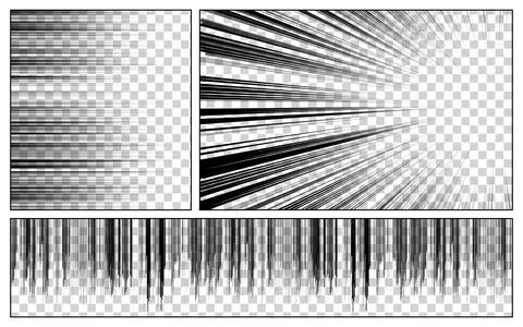 Comic book panel scene background. comic strip template with halftone sunbu.. Stock Illustration