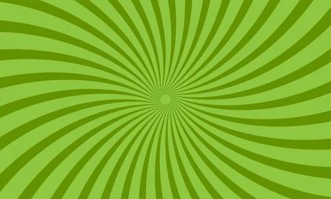 Comic book pop art star burst green background Stock Illustration