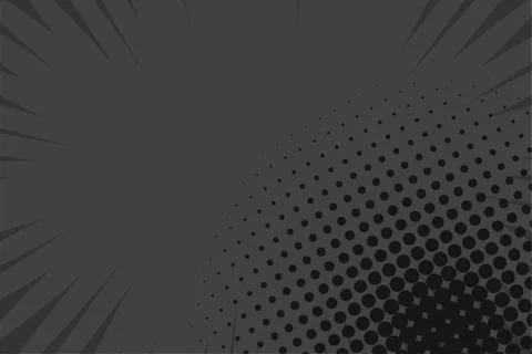 Comic book pop art strip radial backdrop Stock Illustration