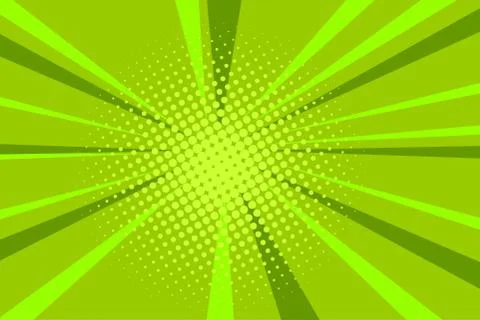 Comic book pop art strip radial backdrop Stock Illustration