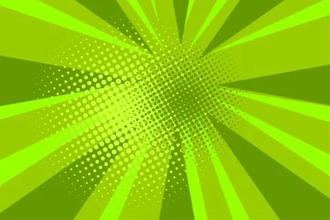 Comic book pop art strip radial backdrop Stock Illustration