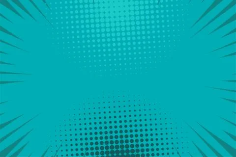 Comic book pop art strip radial backdrop Illustrazione stock
