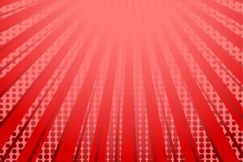 Comic book red halftone background. Vintage superheroes comics poster backdro Illustrazione stock