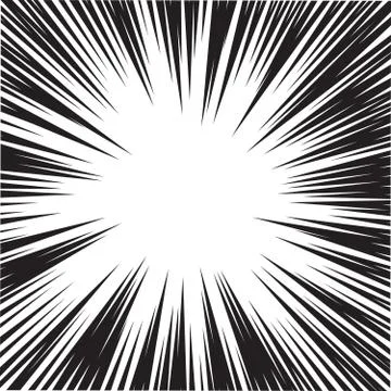 Comic book speed horizontal lines background Stock-Illustration