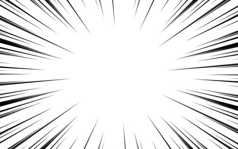 Comic book speed horizontal lines background Stock Illustration