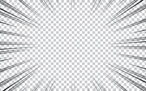 Comic book speed horizontal lines background Stock Illustration