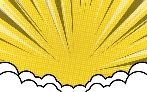 Comic book style background. Halftone texture, vintage dotted background in.. Illustrazione stock