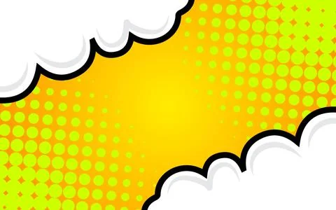 Comic book style background. Halftone texture, vintage dotted background in.. 스톡 일러스트