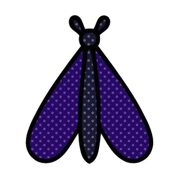 Comic book style cartoon moth bug 스톡 일러스트