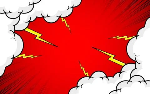 Comic book style explosion background. 스톡 일러스트