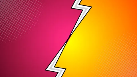 Comic book style fight scene animation 스톡 동영상 336737816