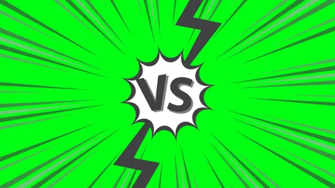 Comic book style fight scene animation Stock Footage 340447273