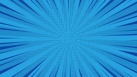 Comic Book Style Speed Lines Animation with Speech Bubble Cloud on  Backgroun Stock Footage 345673291